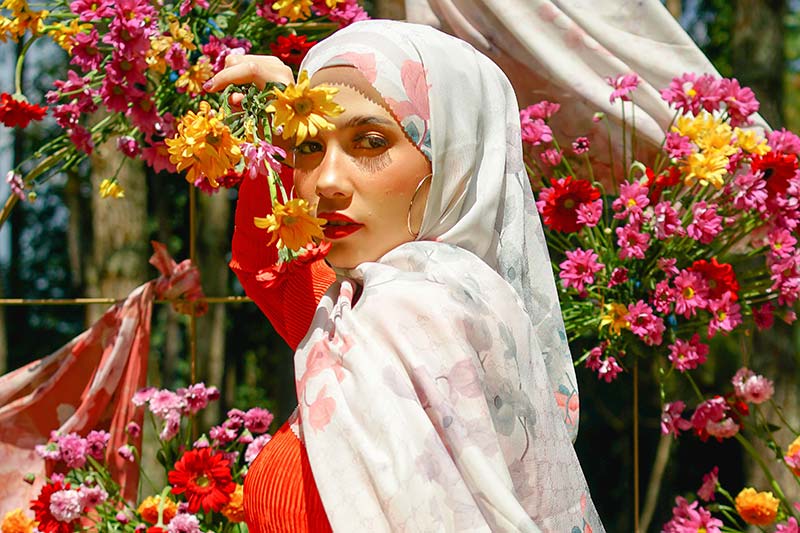 Jasa Print Khimar Palembang untuk Reseller & Brand Startup Fashion