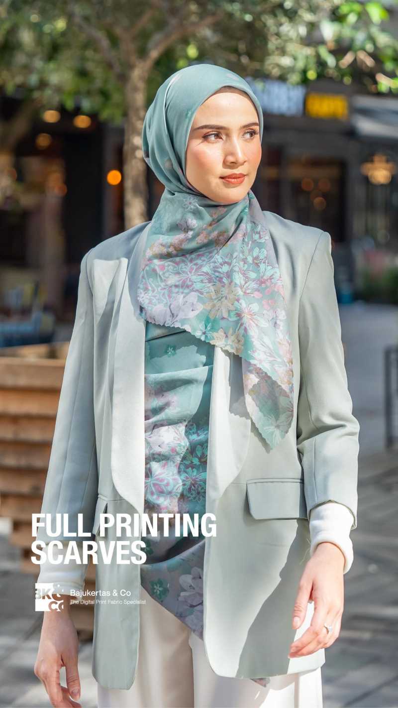 Hijab Custom Printing, Ide Kreatif yang Bikin Produk Laris Jadi Tren Fashion 2026