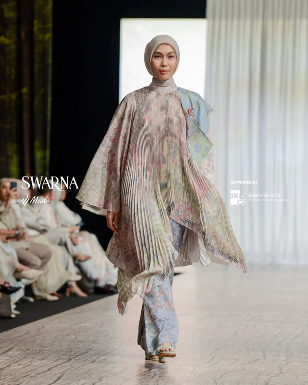 Bajukertas & Co dengan bangga mendukung printing fabric untuk annual show @muda.official yang be