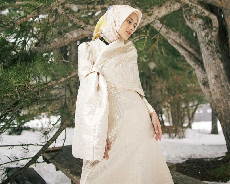 Jasa Print Khimar Palu Bajukertas & Co Siap Layani Partai Besar Maupun Eceran, Solusi Praktis Cetak Kain Syari Berwarna Cerah